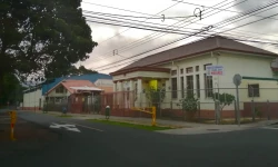 A photo of a public school